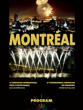 Montreal program cover 2007