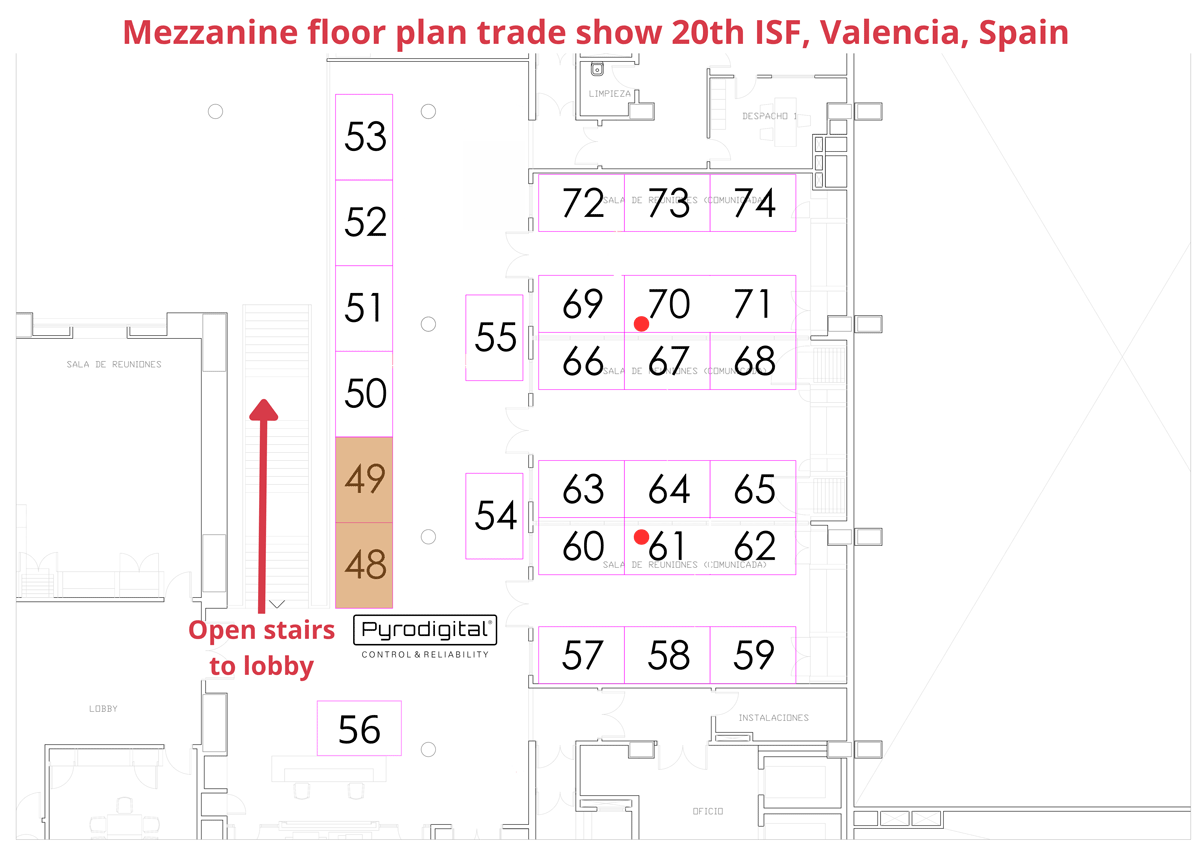 Mezzanine+floor+map Trade show floor plan mezzanine level